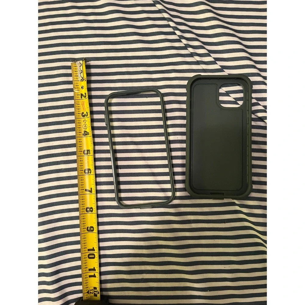 Unbranded Phone Case Protective Olive Green iPhone 13 Rugged Tactical Style